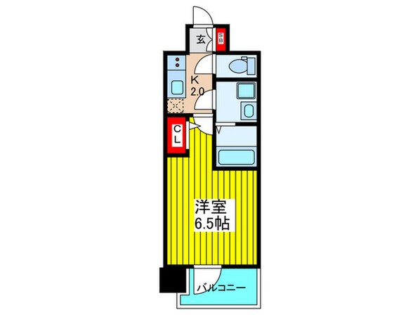 S-RESIDENCE城東SEVERの物件間取画像